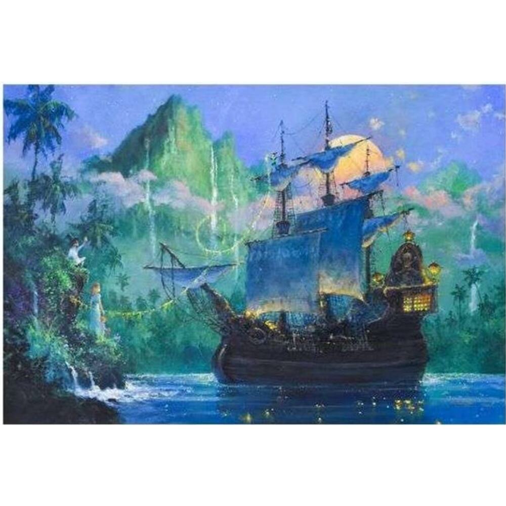"Pan on Board" limited edition hand signed by James Coleman